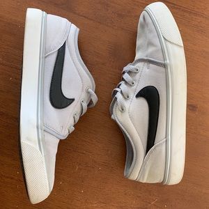 Gray/Black Nike Sneakers